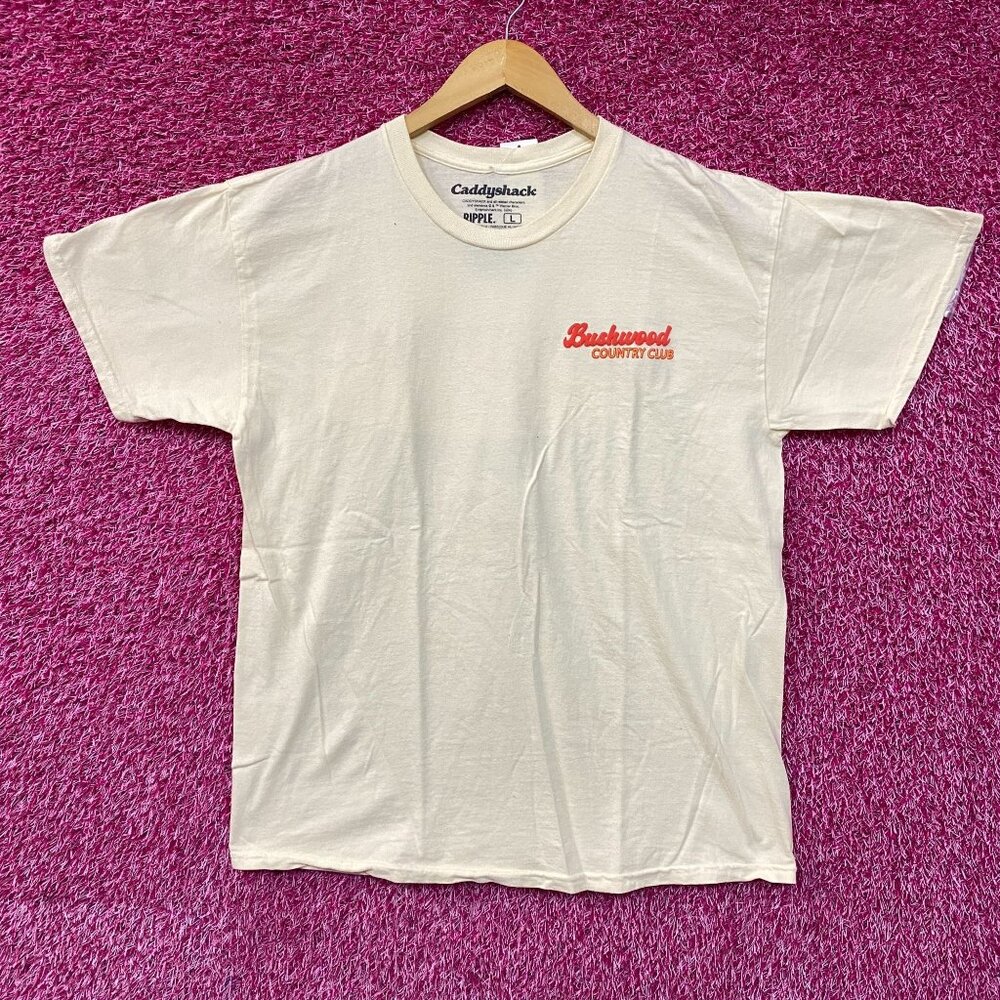 Bushwood Country Club Caddyshack Beige T-Shirt Large